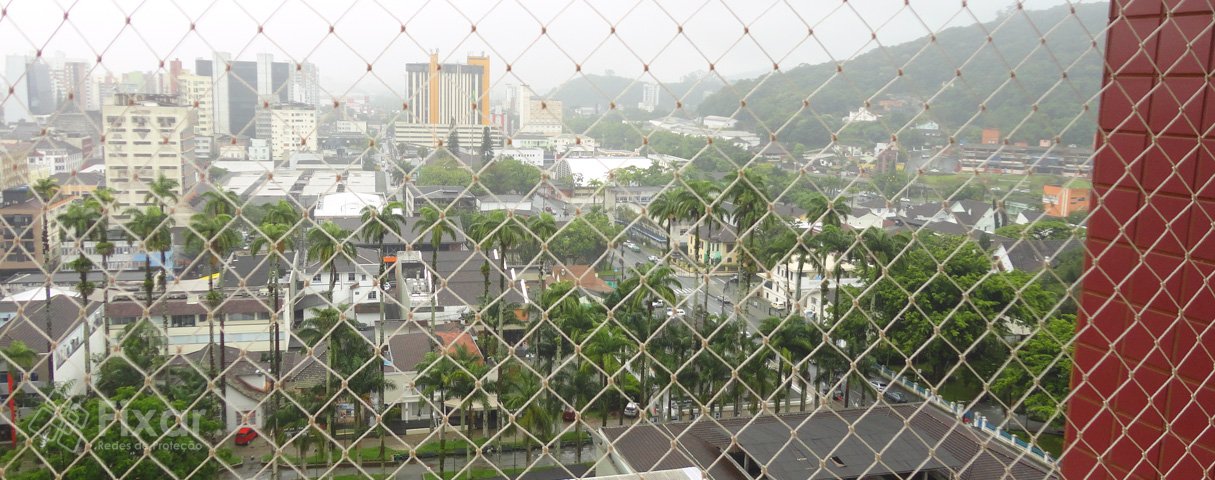 Redes de proteção são resistentes à ação do sol e da chuva