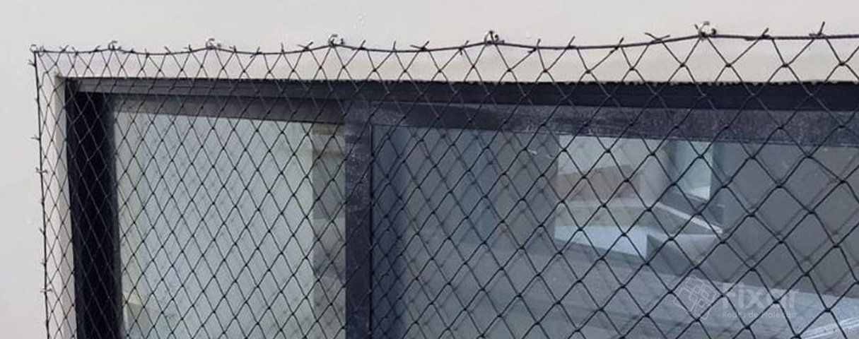 Redes de proteção podem ser retiradas facilmente depois
